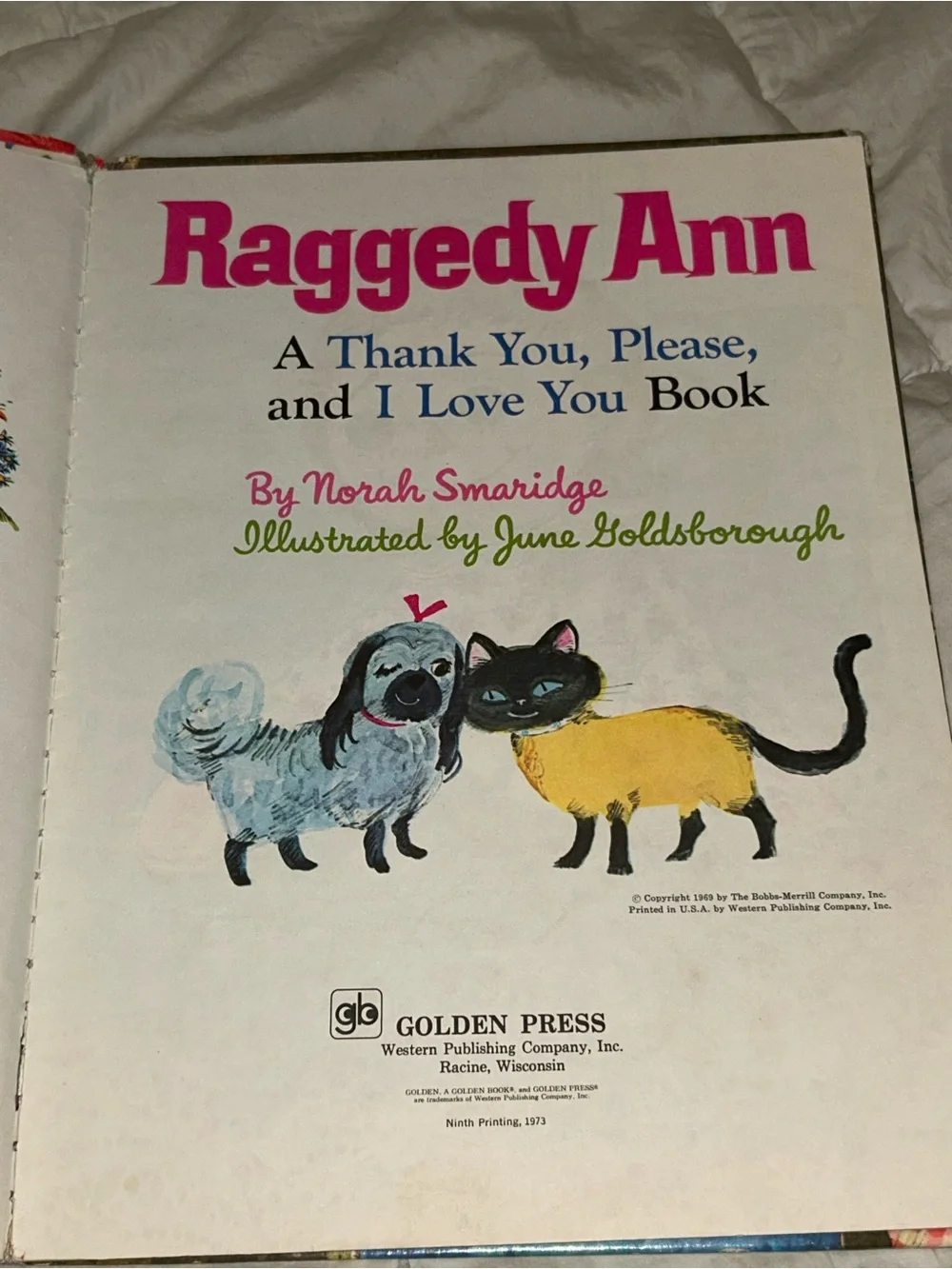 A Big Golden Book vintage big